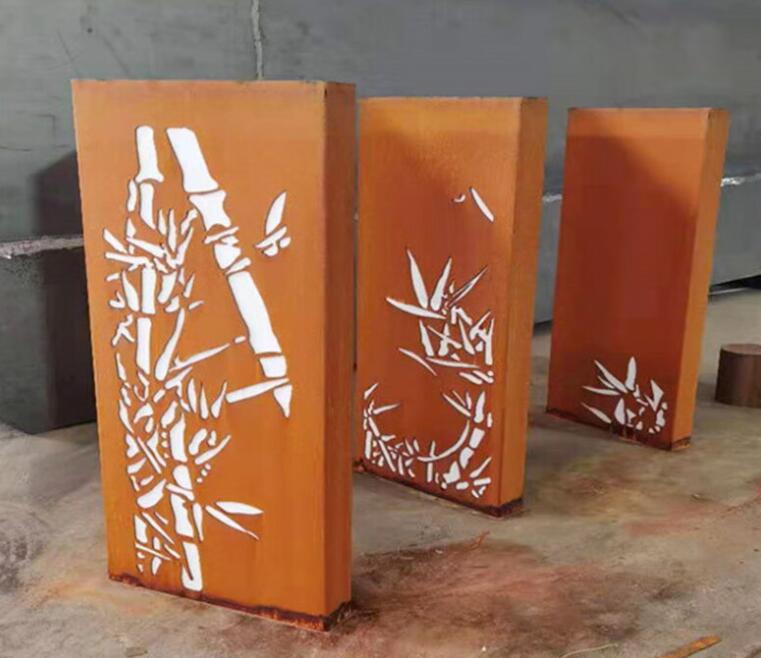 兴业锈钢板灯箱